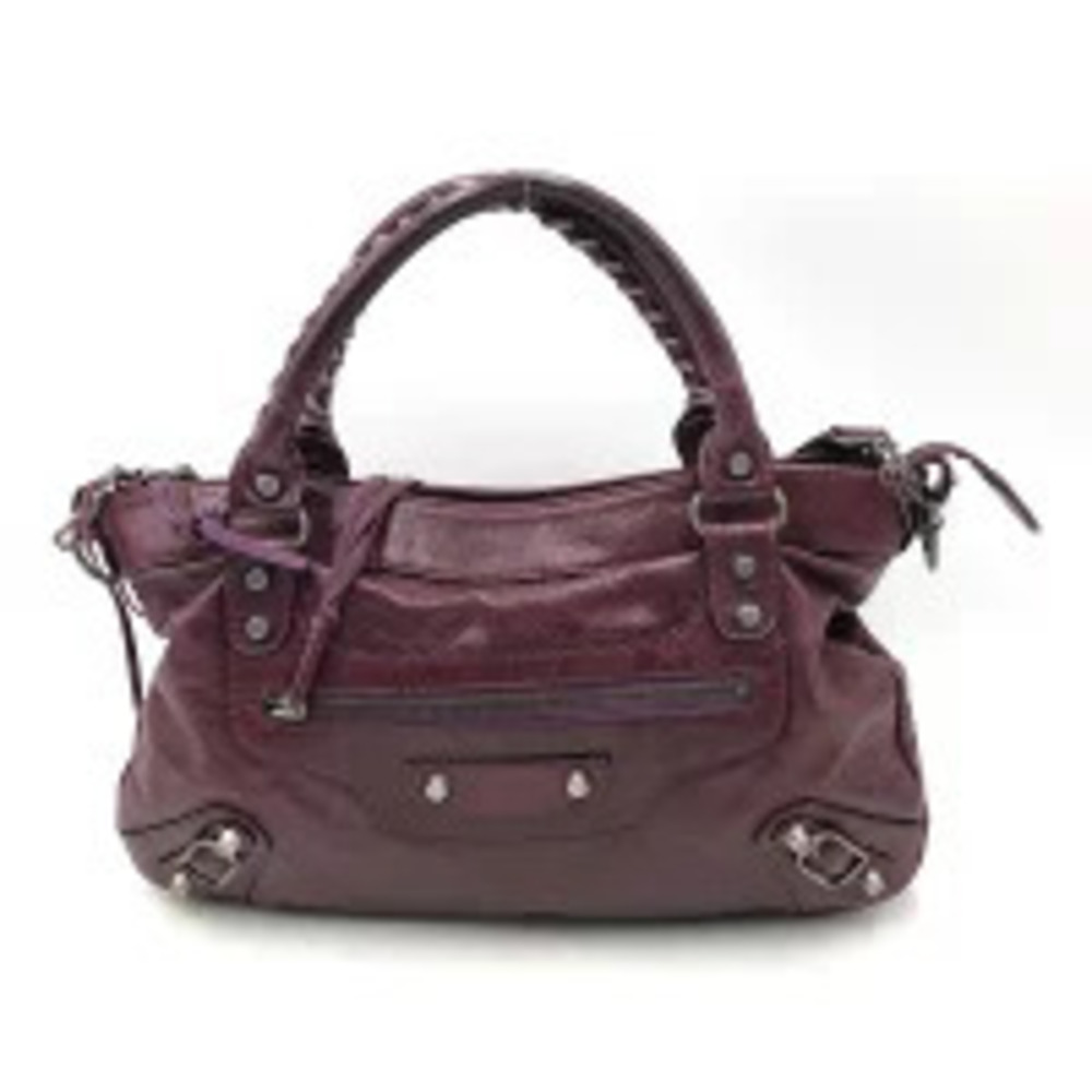 Balenciaga City Handbag Leather